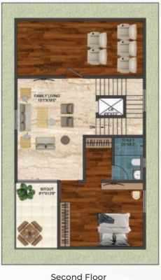  nidhi-palms Floor Plan Second Floor Plan