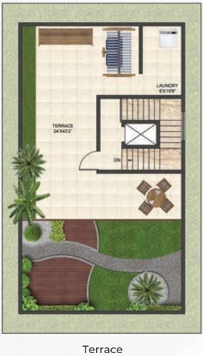  nidhi-palms Floor Plan Terrace Floor Plan