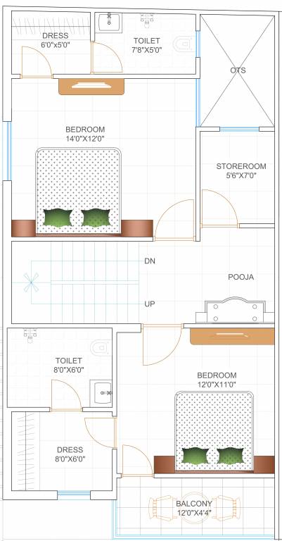  grande luxurious villa Floor Plan First Floor Plan