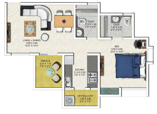  star altair phase ii Floor Plan Floor Plan