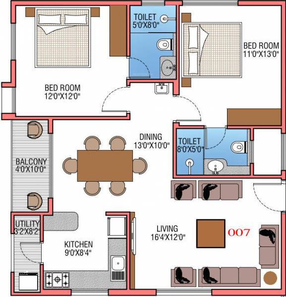  gardenia Floor Plan Floor Plan