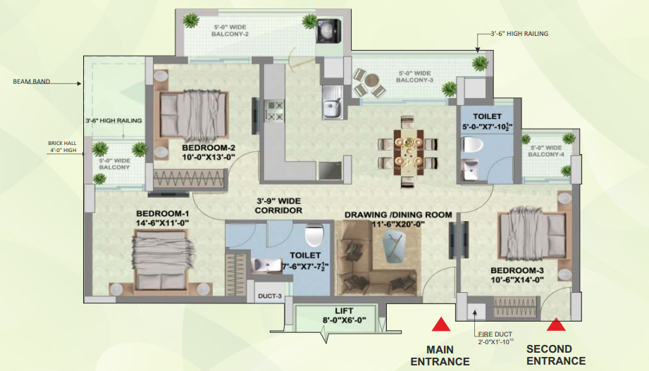  orchid green Floor Plan Floor Plan