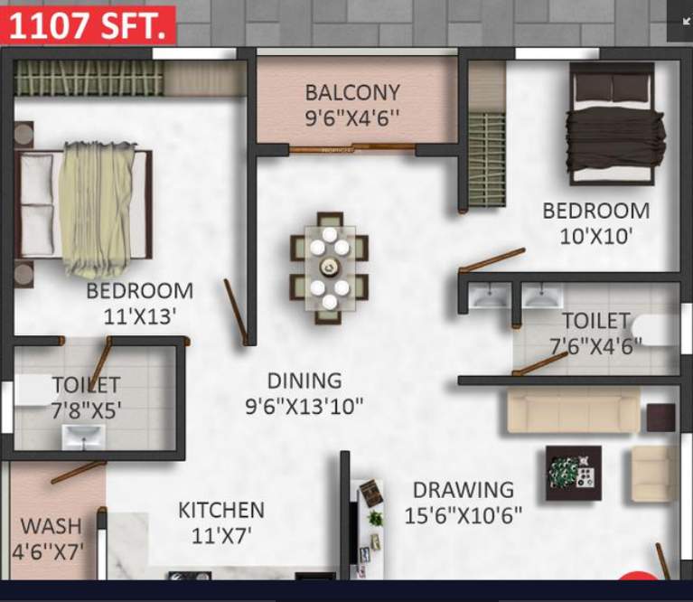  mythri sunshine Floor Plan Floor Plan