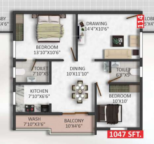  mythri sunshine Floor Plan Floor Plan
