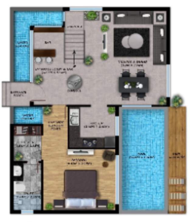  the floretta Floor Plan Ground Floor Plan