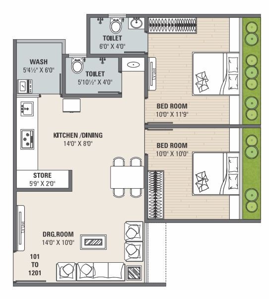  blue sky Floor Plan Floor Plan