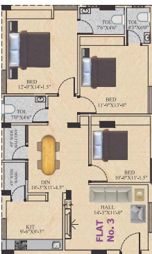  elite residency Floor Plan Floor Plan