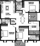 Sraddha Palmera (3BHK+3T (1,815 sq ft) + Pooja Room 1815 sq ft) Sraddha Palmera (3BHK+3T (1,815 sq ft) + Pooja Room 1815 sq ft)