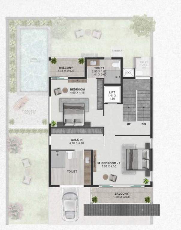  casa de nagoa Floor Plan First Floor Plan