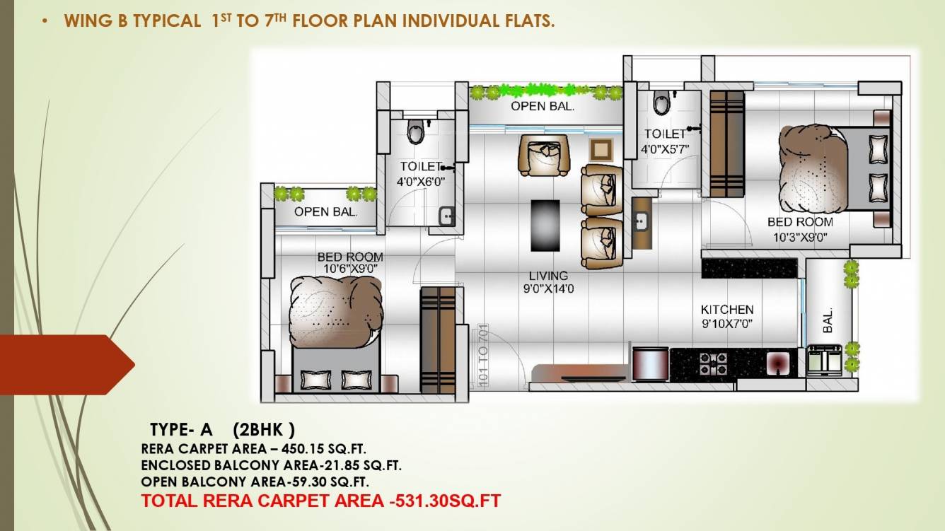 Floor Plan viraj residency Floor Plan Floor Plan