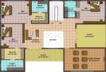 Floor Plan (5BHK+5T + Servant Room) Ektha Prime Lakemont Homes Floor Plan (5BHK+5T + Servant Room)