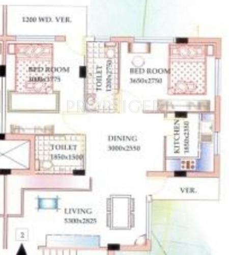 Ambey Ambey Villa (2BHK+2T (926 sq ft) 926 sq ft)