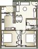 Parshwanath Royal Residency (2BHK+2T (900 sq ft) 900 sq ft)