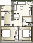 Parshwanath Royal Residency (2BHK+2T (900 sq ft) 900 sq ft)