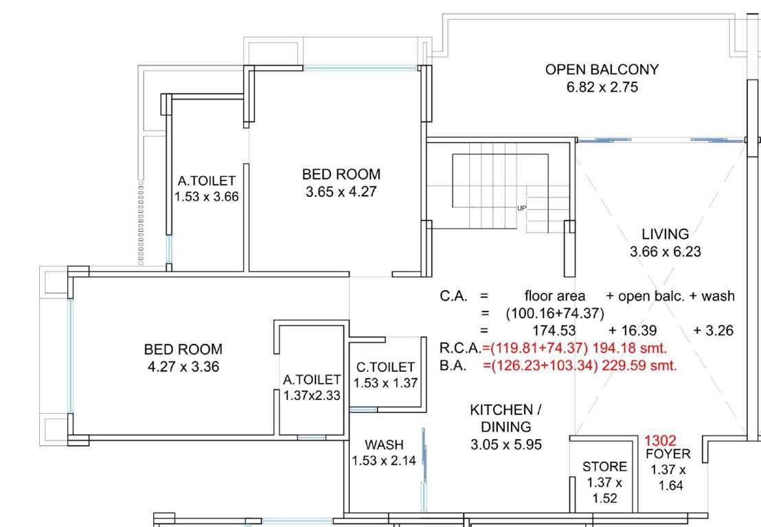  altura Floor Plan Lower Level Penthouse Plan
