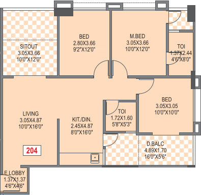  excel-golden-aura-phase-i Floor Plan Floor Plan