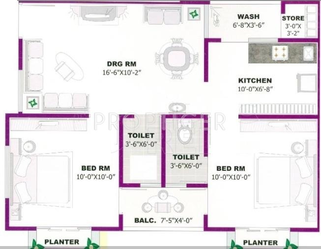 Sadguru Matru Sanidhya (2BHK+2T (954 sq ft) 954 sq ft) Sadguru Matru Sanidhya (2BHK+2T (954 sq ft) 954 sq ft)