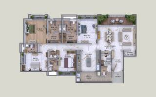  kukreja-anandam-world-city-tower-h-and-m Floor Plan Floor Plan