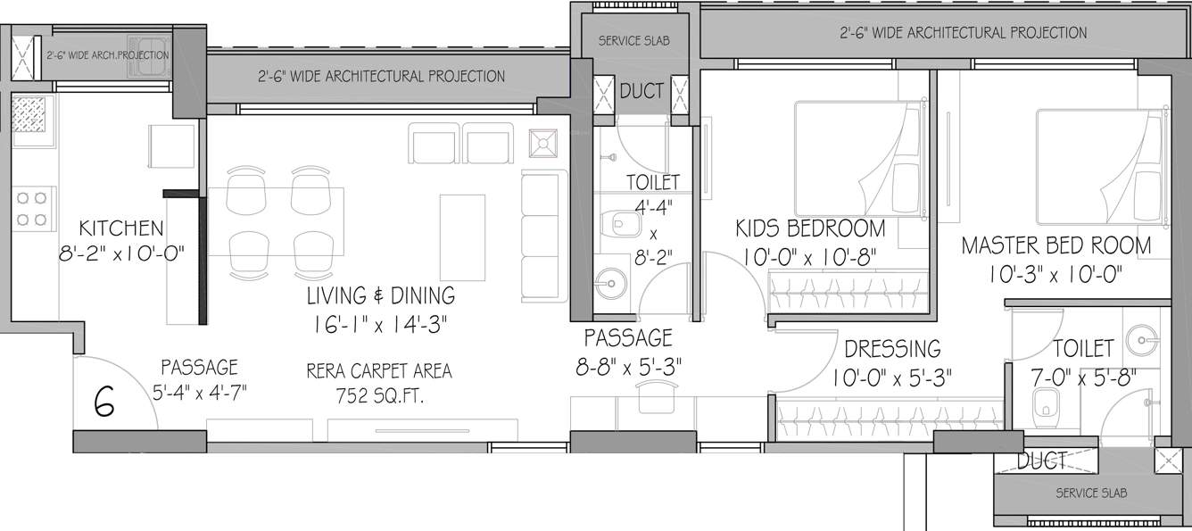  magnolias at neelkanth greens Floor Plan Floor Plan