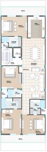  350-sqyds-gupta-ji-associates-imperial-builder-floor Floor Plan Floor Plan