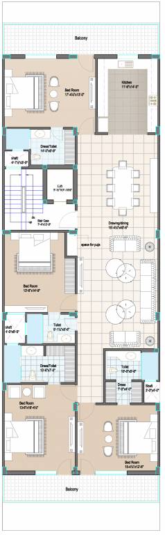  350 sqyds gupta ji associates imperial builder floor Floor Plan Floor Plan