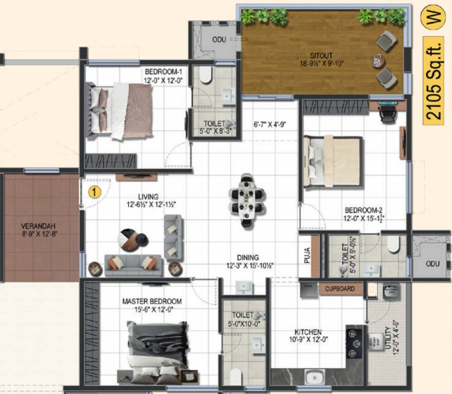 Floor Plan the legacey by ananda homes Floor Plan Floor Plan