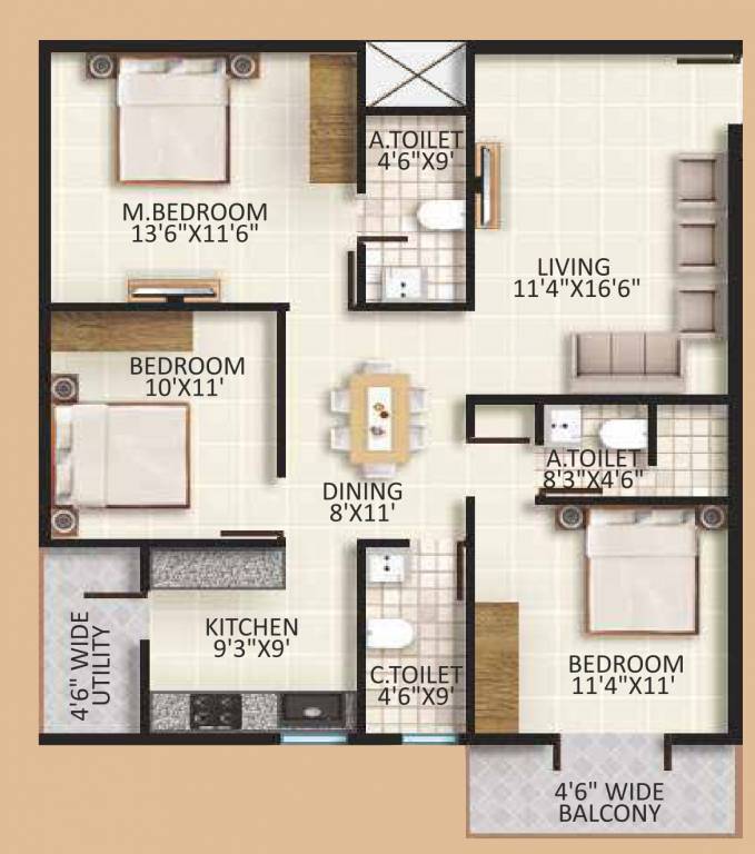 Floor Plan  divine green leaf Floor Plan Floor Plan
