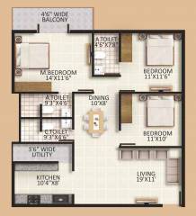 Floor Plan  divine-green-leaf Floor Plan Floor Plan