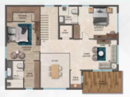  anvaya icon city Floor Plan First Floor Plan