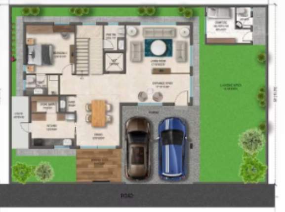  anvaya icon city Floor Plan Ground Floor Plan