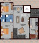 Upper Level Duplex Plan constructions Floor Plan Upper Level Duplex Plan