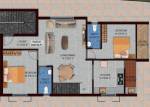 Upper Level Duplex Plan constructions Floor Plan Upper Level Duplex Plan