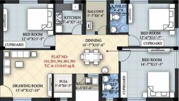  sri-sampurna-aqua Floor Plan Floor Plan