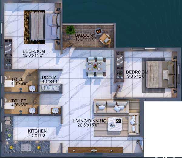  jothi-lingaa-flats Floor Plan Floor Plan