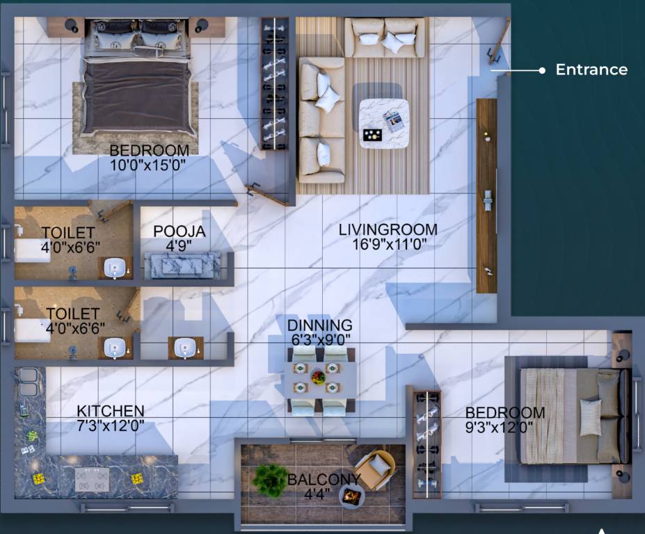  jothi lingaa flats Floor Plan Floor Plan