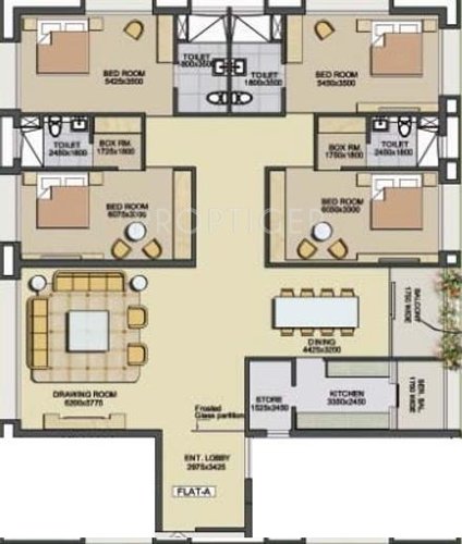 Prudent Bougainvillae (4BHK+4T (3,600 sq ft) 3600 sq ft) Prudent Bougainvillae (4BHK+4T (3,600 sq ft) 3600 sq ft)