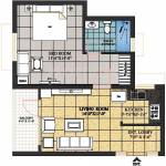 Pushpanjali Gopnanda (1BHK+1T (775 sq ft) 775 sq ft)