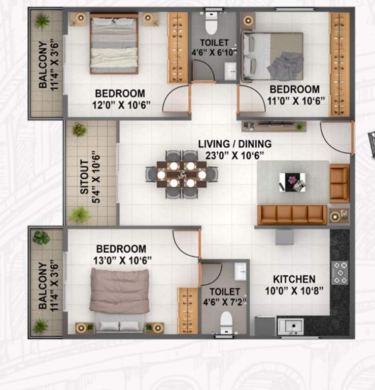  bhavisha bentley goldberg phase 2 Floor Plan Floor Plan