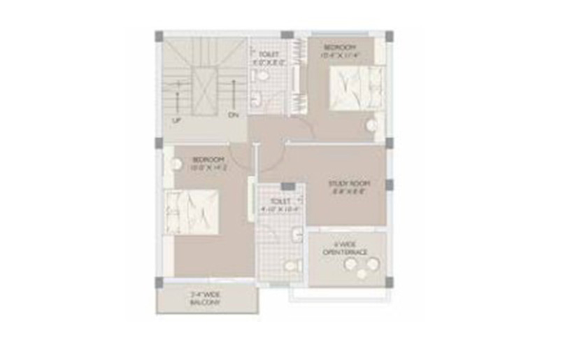  palm villa Floor Plan First Floor Plan