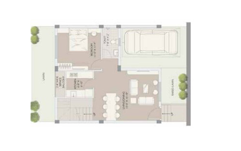  palm villa Floor Plan Ground Floor Plan