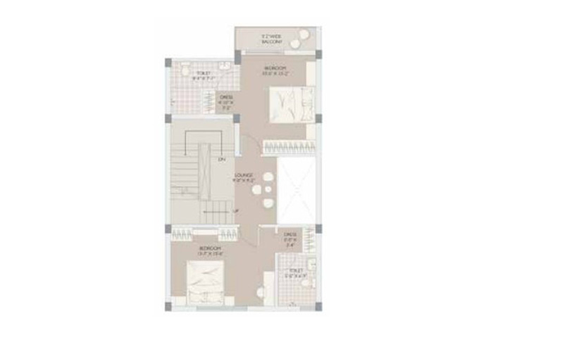  palm villa Floor Plan First Floor Plan