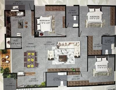  sai-vistaara-homes Floor Plan Floor Plan