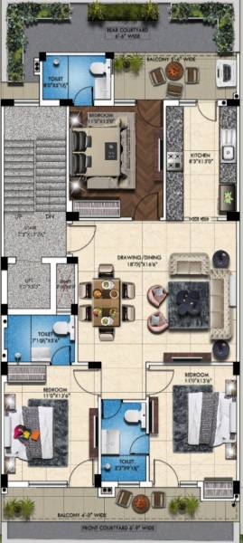  platinum-floors-200-sq-yard Floor Plan Floor Plan