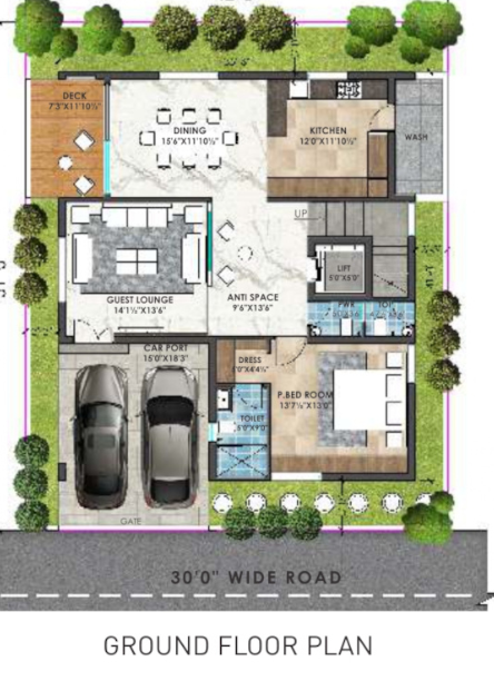 live ishika Floor Plan Ground Floor Plan