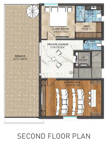  live-ishika Floor Plan Second Floor Plan