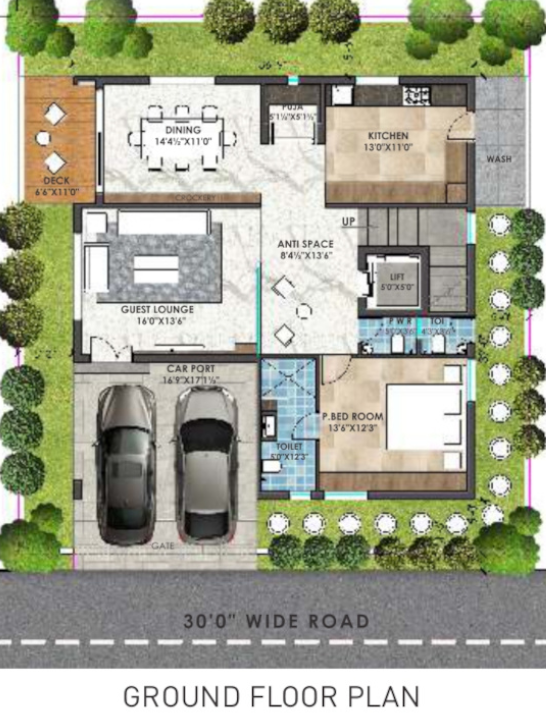 live ishika Floor Plan Ground Floor Plan