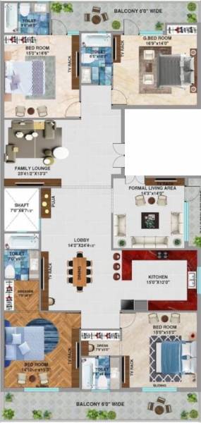  rich-elegant-floors-472-sq-yard Floor Plan Floor Plan