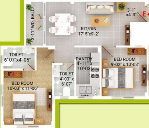  adya sarovar Floor Plan Floor Plan