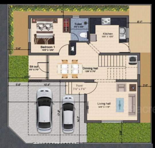  cassia Floor Plan Ground Floor Plan