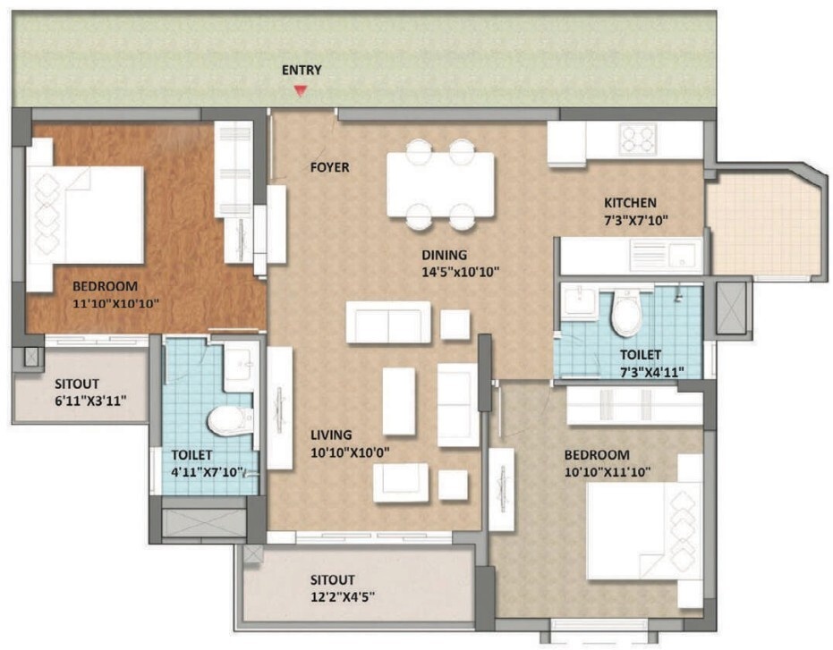 Floor Plan aqua block a Floor Plan Floor Plan